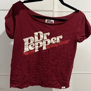 Dr Pepper Maroon T-Shirt